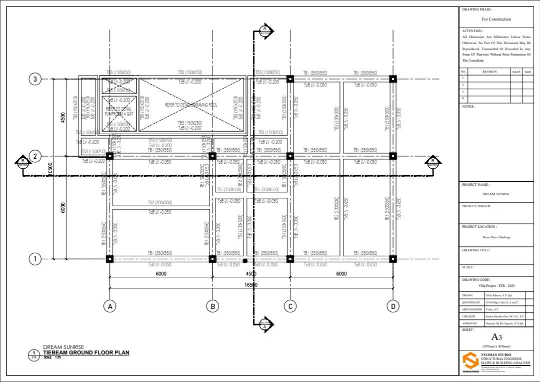 Real photographs of the construction process.