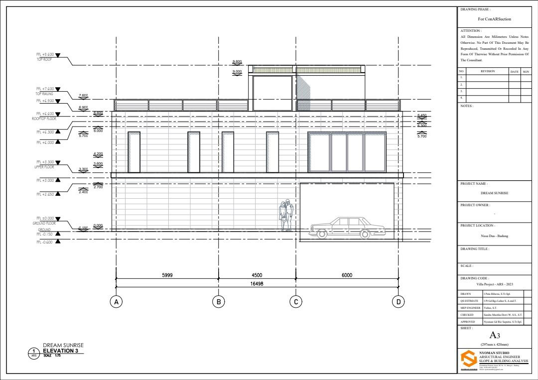 photographs of the construction process.